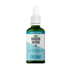 Liquid Stevia Drops Coconut Flavour 50ml – Modern Nature Liquid Stevia Drops