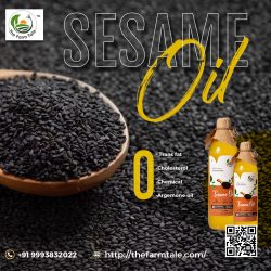 Discover the Rich Flavors of Sesame Oil Online with The Farm Tale