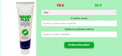 Nanoflex: crema, Prezzo, recensioni, ingredienti, Benefici, Effetti collaterali, gel, costo!