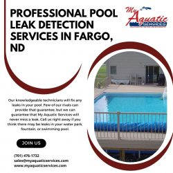 Professional Pool Leak Detection Services in Fargo, ND