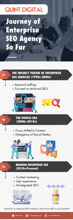 Journey of Enterprise SEO Agency So Far