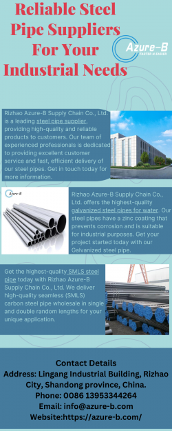 Reliable Steel Pipe Supplier For Quality And Durability