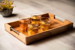 Sleek Wood Tray | Buy Trays Online | SG Home