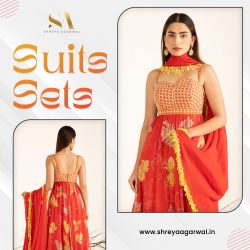 Elevate Your Style with Our Stunning Suits Sets | Shreya Agarwal