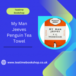 My Man Jeeves Penguin Tea Towel