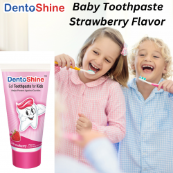 Baby Toothpaste Strawberry Flavor | Dento Shine