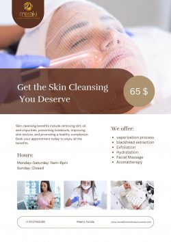 Best Skin cleansing at Meraki Holistic Beauty Center