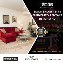 Book Short Term Furnished Rentals in Reno NV – CHBO