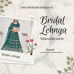 Bridal Lehenga Manufacturer: Crafting Exquisite Ensembles for Your Special Day