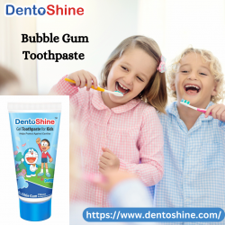 Bubble Gum Toothpaste | Dento Shine