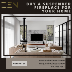 Buy a Suspended Fireplace for Your Home