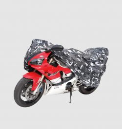 Mingfeng 1201001 Camouflage Pattern Polyester Motorcycle Cover