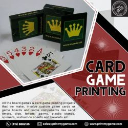 Card Game Printing