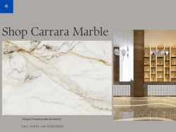 Carrara Marble: Timeless Elegance from marbredecarrare in UK