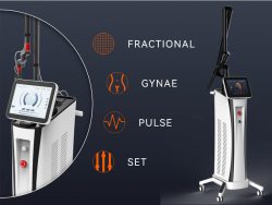 CO2 fractional laser treatment for age spots and flat warts