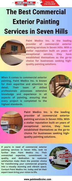 Professional Commercial Exterior Painting Services in Seven Hills