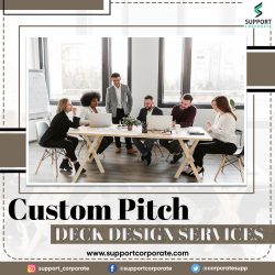 Custom Pitch Deck Design Services