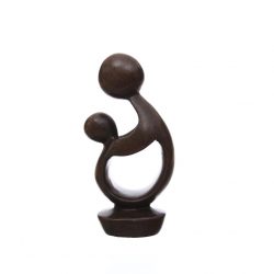 Shona Tribe Serpentine Stone Mother and Child – Regular ~7.9″ Tall | African sculptu ...