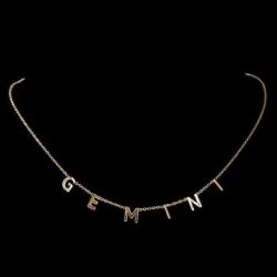 Gemini Zodiac Necklace