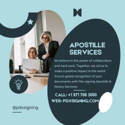 Apostille services