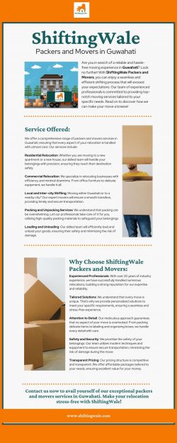 Packers and Movers in Guwahati – ShiftingWale