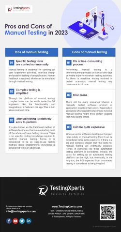 Pros and Cons of Manual Testing in 2023