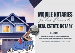 Real estate notary