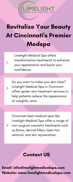 Revitalize Your Beauty At Cincinnati’s Premier Medspa