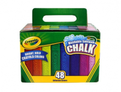 Vibrant Fun Outdoors: Crayola Sidewalk Chalk for Creative Kids!