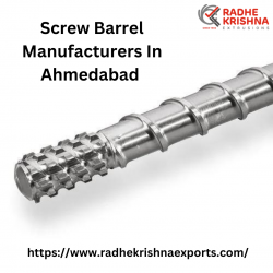 Screw Barrel Manufacturer In Ahmedabad | Radhe Krishna Exports