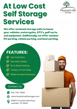 The Benefits of Choosing Leander Storage Near Me for Your Moving Needs