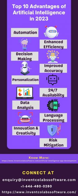 Top 10 Advantages of Artificial Intelligence in 2023