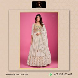 BUY ANARKALI DRESS ONLINE FROM RIVAAZ ATELIER