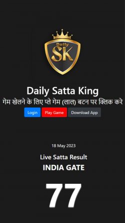 Daily Satta King Tips & Tricks for Winning Matka Online