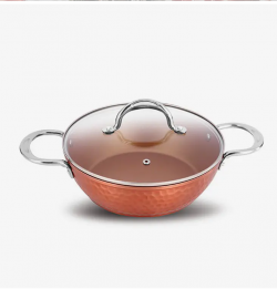 Copper Ceramic Forged Aluminum Casserole