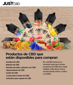 Productos de CBD que están disponibles para comprar: