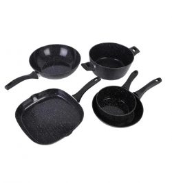 Imitation Pressure Cookware Pans black