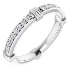 Women’s Eternity Band with Classic Diamonds