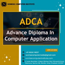 Advance Diploma In Computer Application