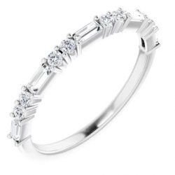 Premium Quality Round Diamonds Anniversary Band for Women