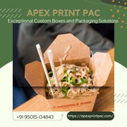 Apex Print Pac: Exceptional Custom Boxes and Packaging Solutions