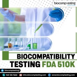 Biocompatibility Testing FDA 510K