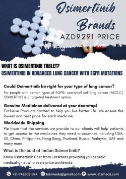 Osimertinib 80mg Tablet Price AZD9291 Wholesale Philippines USA Thailand