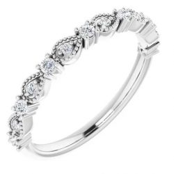 Fabulous Design Women’s Anniversary Band with Diamonds