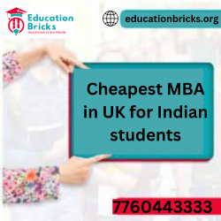 Cheapest MBA in UK for Indian students | Education Bricks