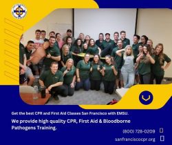 Best CPR and First Aid Classes San Francisco with EMSU