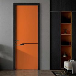 HL-7022 FLUSH DESIGN ECO-FRIENDLY WPC ASSEMBLED HOUSE DOOR SUPPLIERS