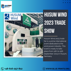 Blueprint Global Helps You Spark an Interest Among Your Audience at the Husum Wind 2023 Exhibition