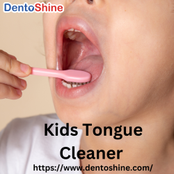 Kids Tongue Cleaner | Dento Shine