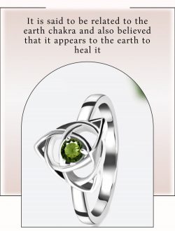 Moldavite- the earliest formed gemstone.